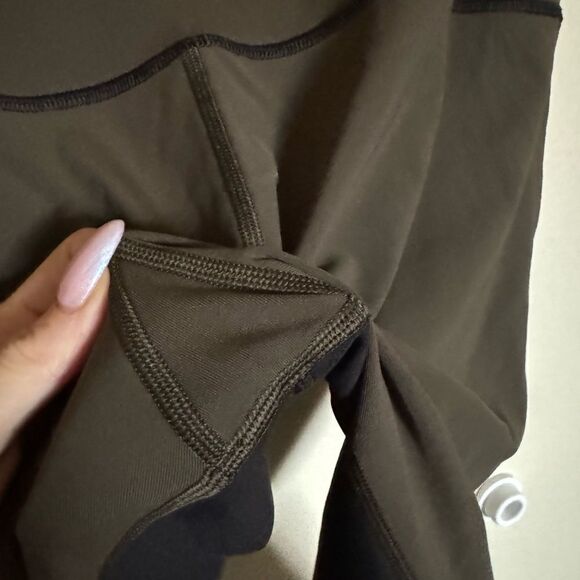 Lululemon Wunder Under Color Block Leggings Sz 12 Special Edition Tights 25“ HR - Picture 6 of 6